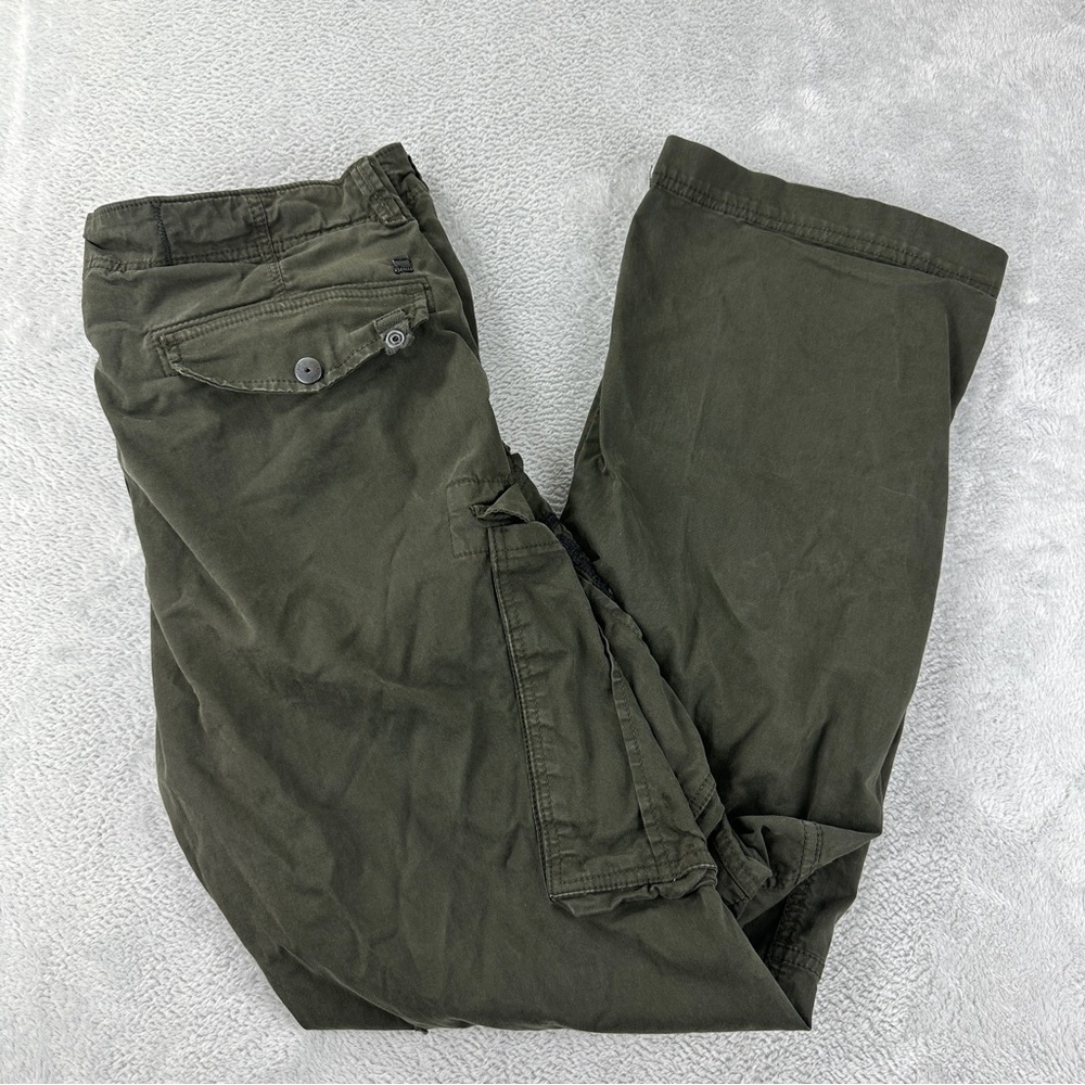 G-Star Raw Men's Cargo Pants Size 34 Waist x 30 Length Dark Green Color Canvas